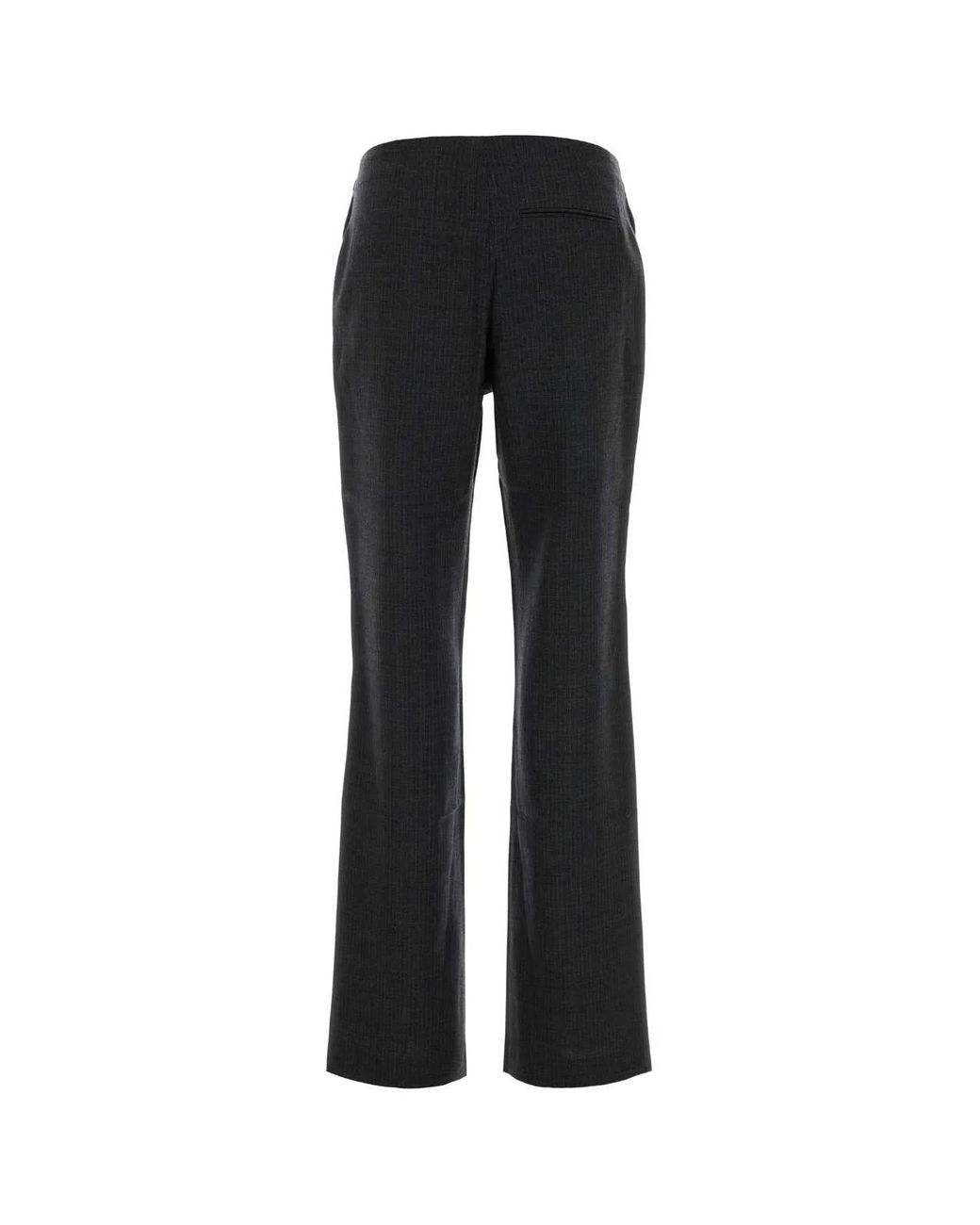 Our Legacy Black Embroidered Wool Pant