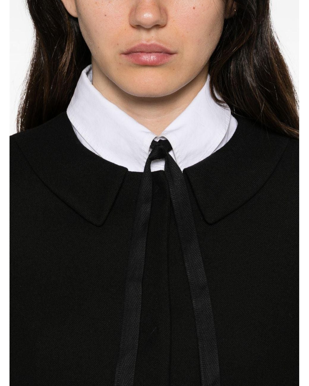 Emporio Armani Black Wool Blend Blazer Jacket