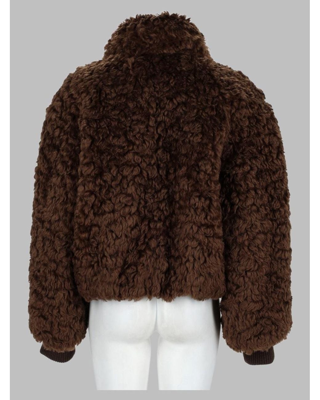 MSGM Brown Mini Sports Jacket