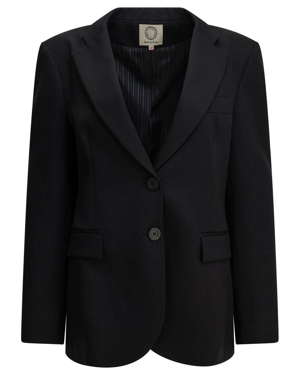 Ines De La Fressange Paris Black Jackets & Coats