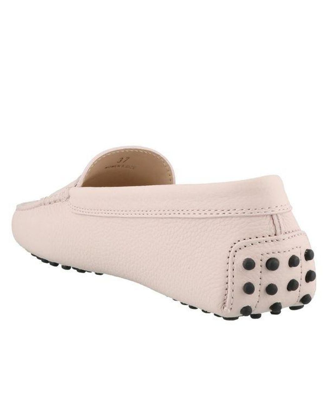 Tod's Black Gommino Leather Loafers