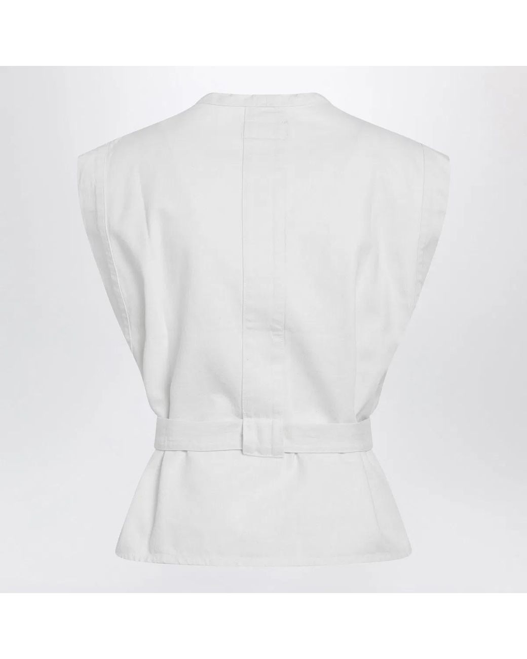 Lemaire White Chasuble Shirt
