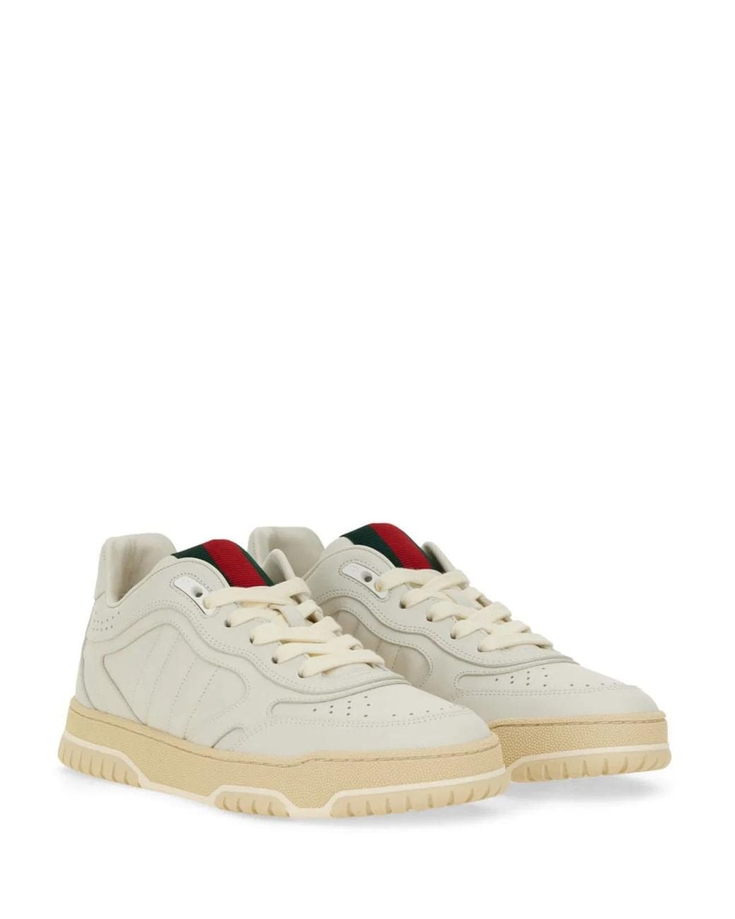 Gucci White Sneaker Re-Web