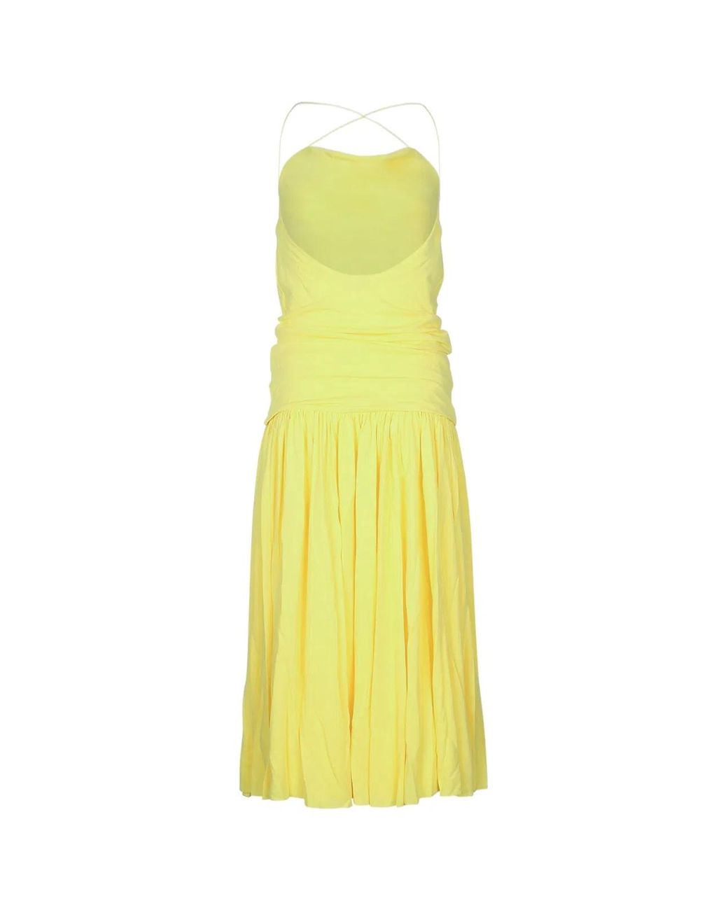 Jacquemus Yellow La Robe Abiha