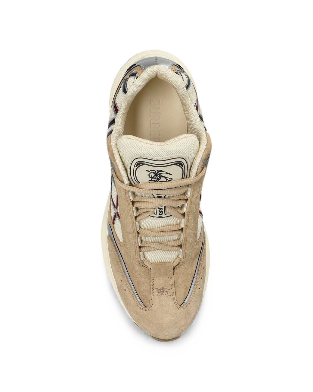 Burberry White Mf Eclipse Runner M for men