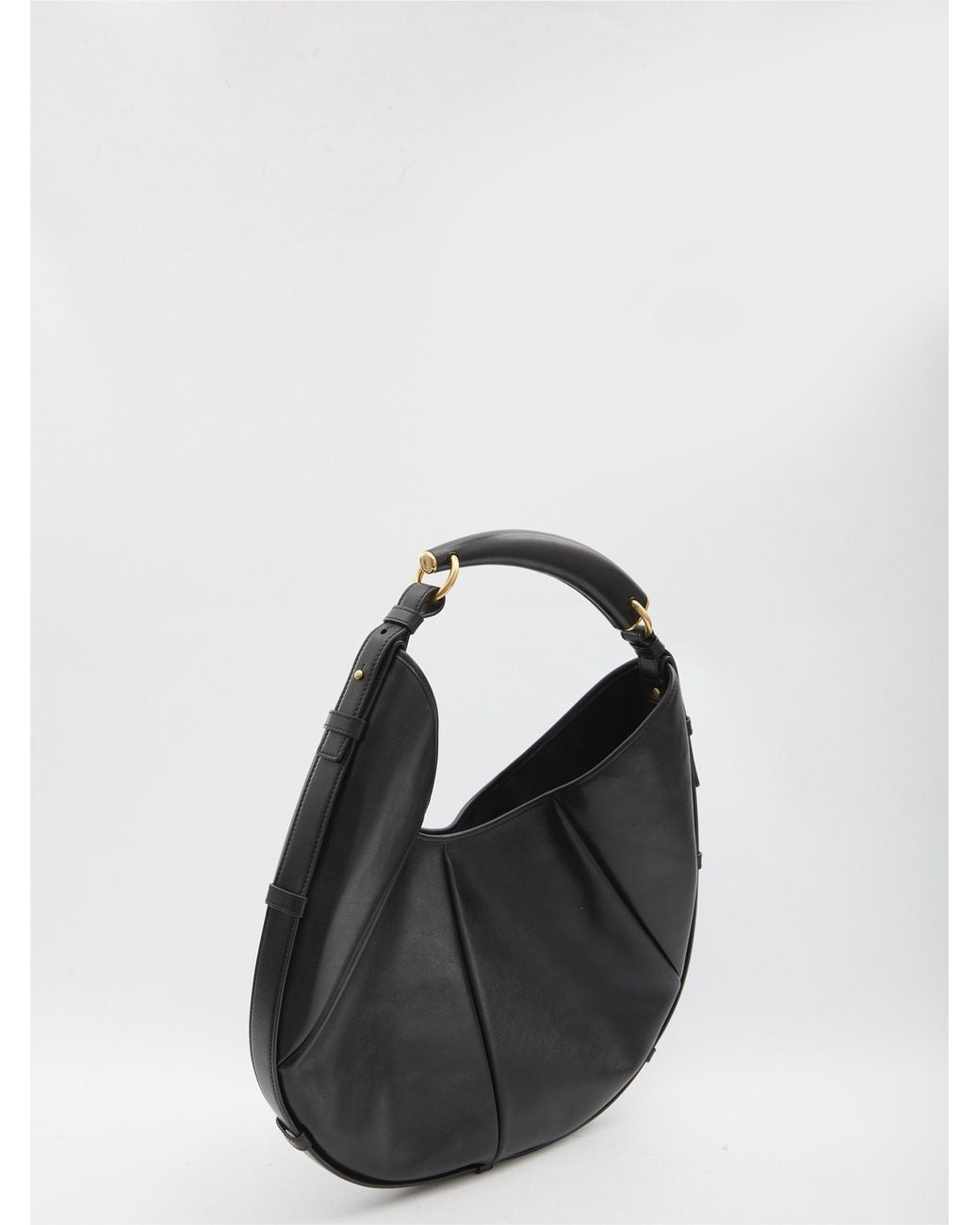 Saint Laurent Black Mombasa Hobo Bag