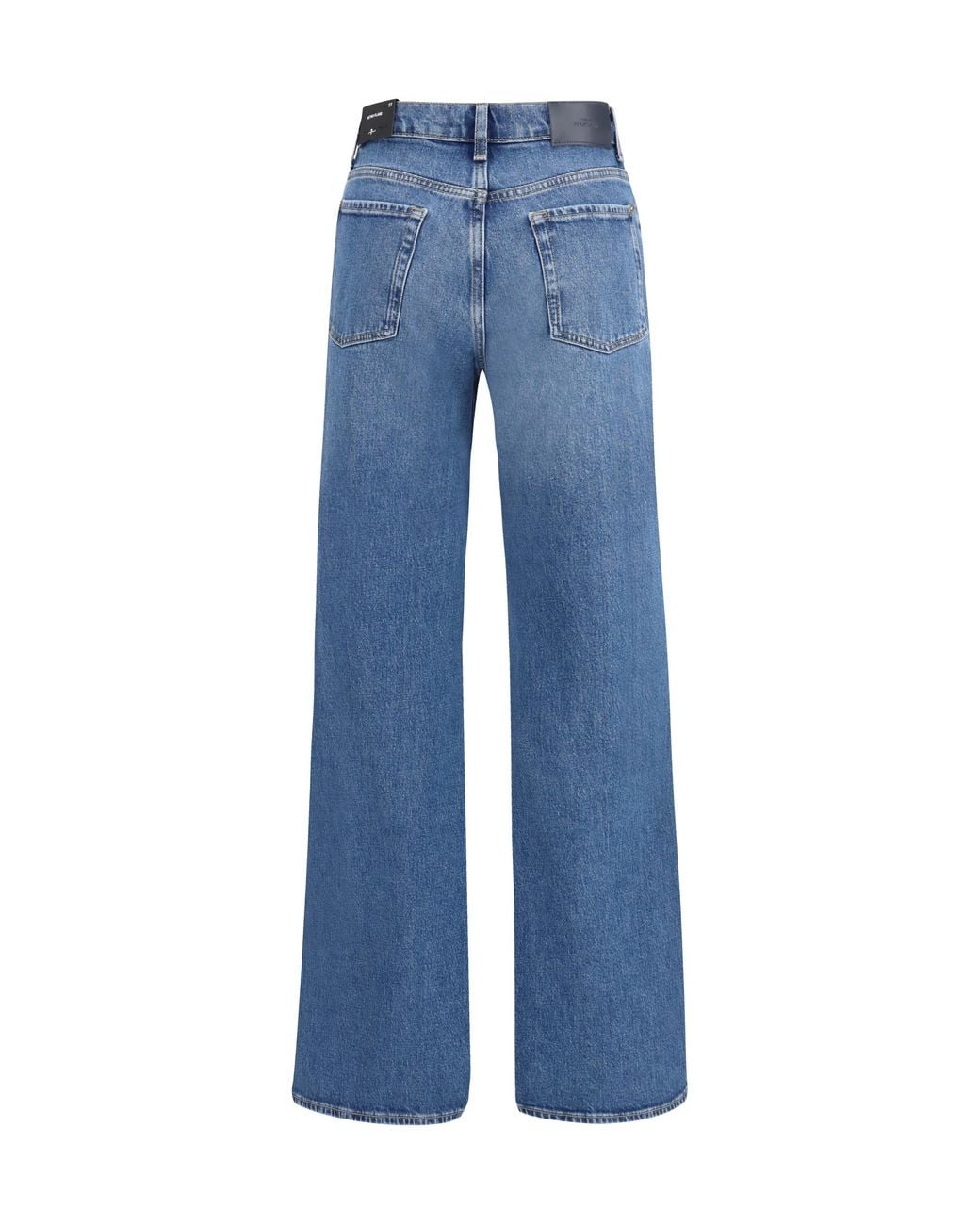 7 For All Mankind Blue Retro Flare Jeans