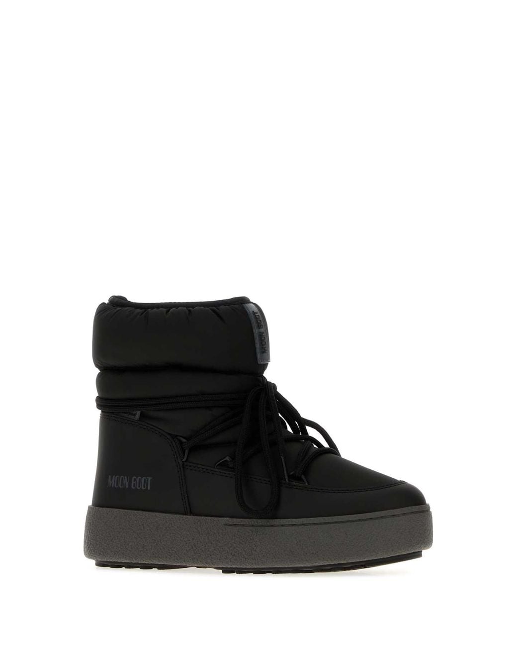 Moon Boot Black Mb Ltrack Low Nylon Wp