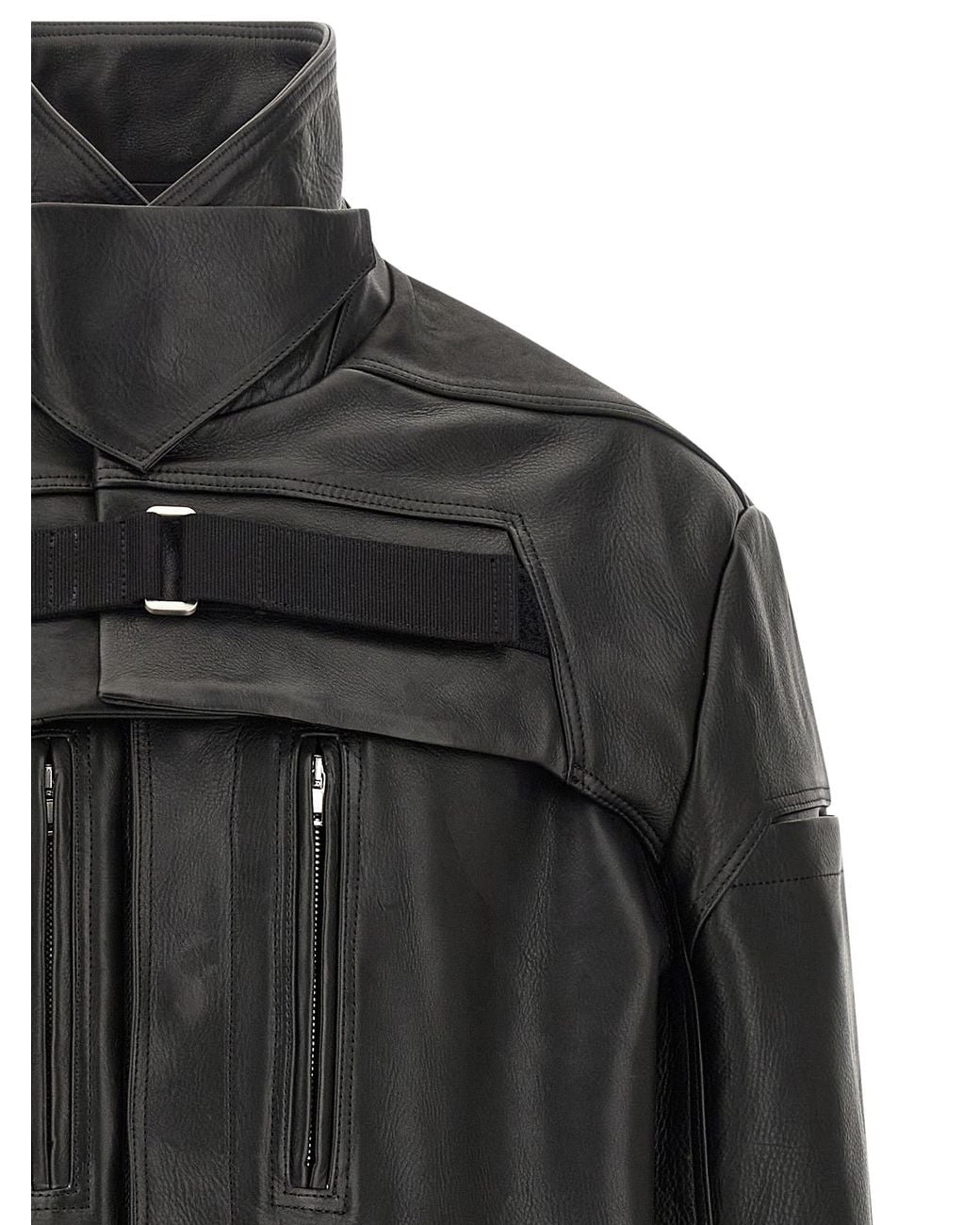 Rick Owens Black '2 Piece Mac' Jacket for men