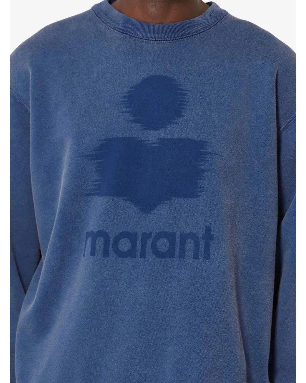 Isabel Marant Blue Cotton Jersey for men