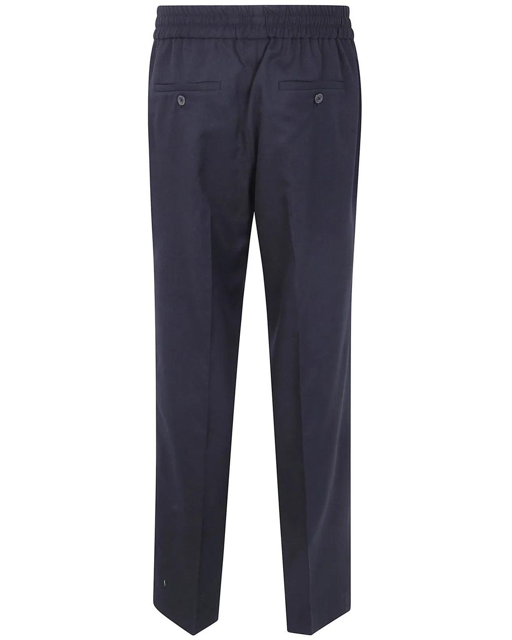 Drole de Monsieur Blue Elastic Waist Pants for men