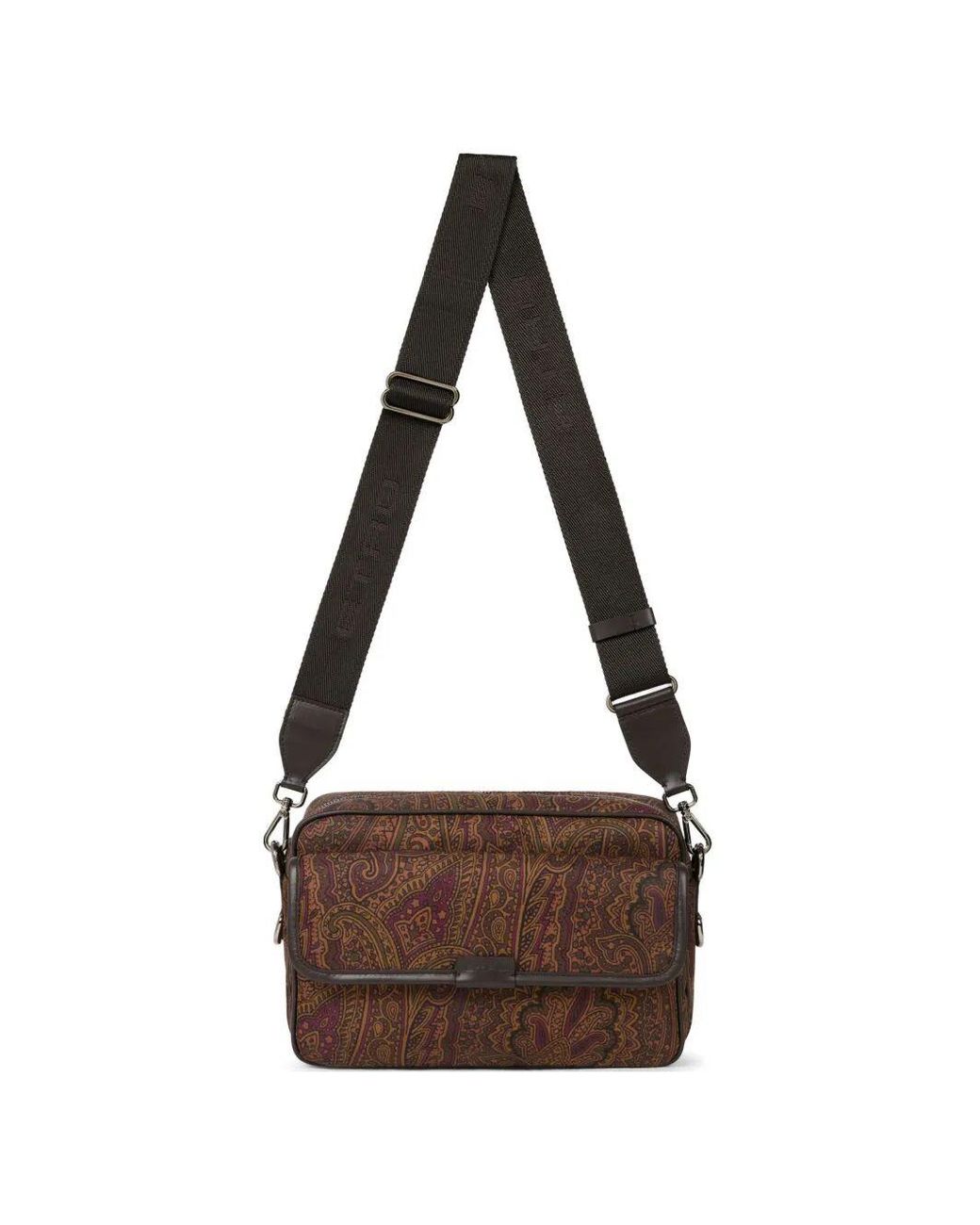 Etro Brown Crossbody Bag for men