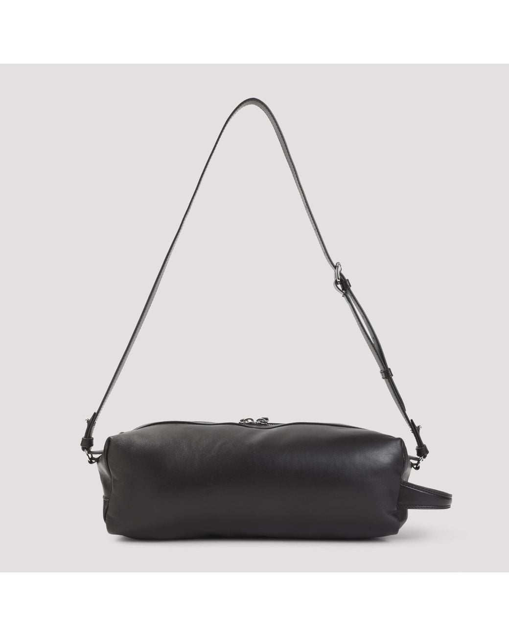 Lemaire Black Dark Chocolate The Care Slingbag