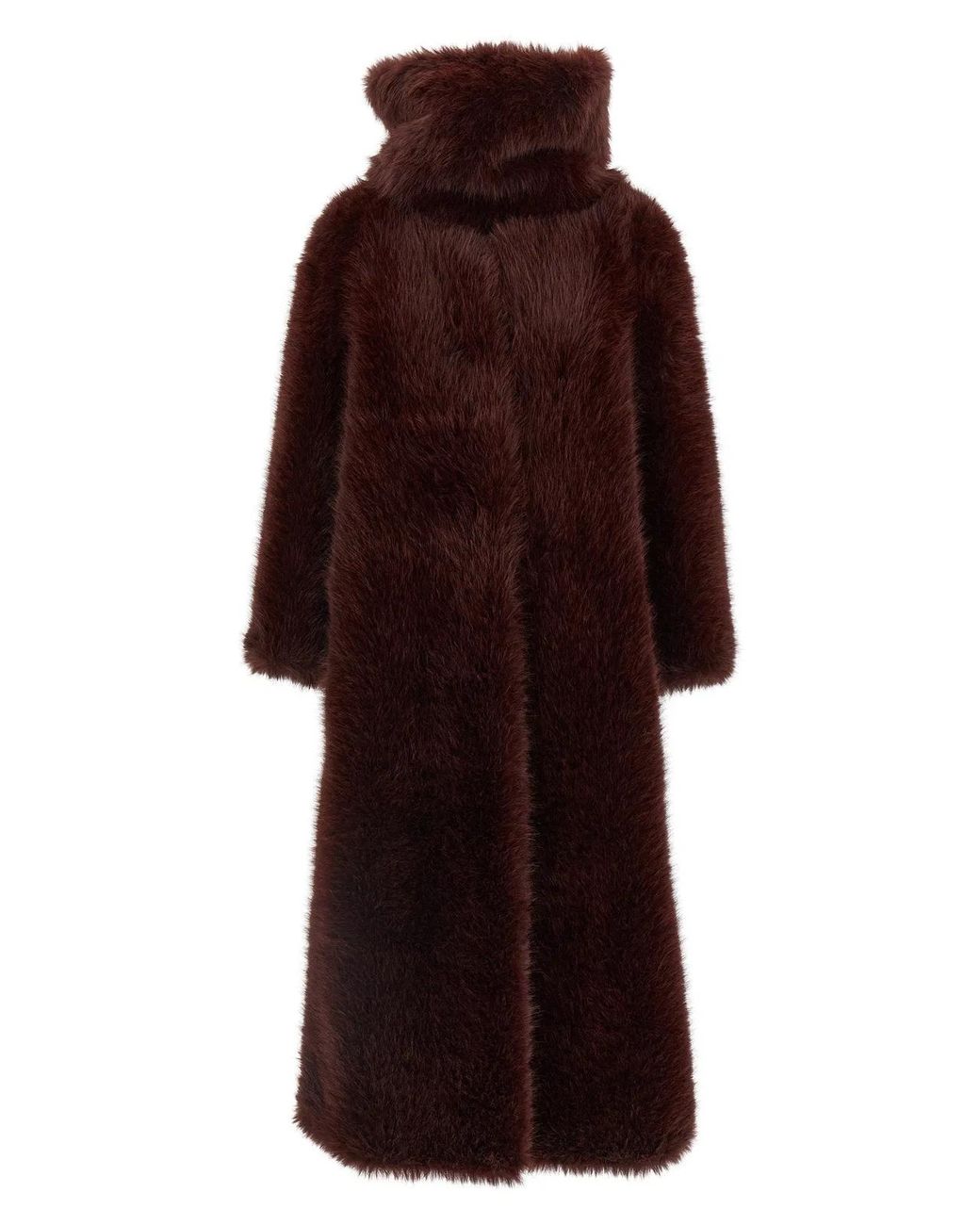 BB COUTURE Red B&B Couture 'Biscuit' Eco Fur