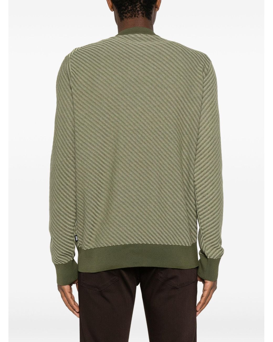 Boss Green Virgin Wool Sweater for men