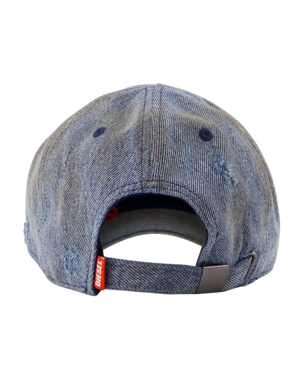 DIESEL Blue C-Rock Cap for men