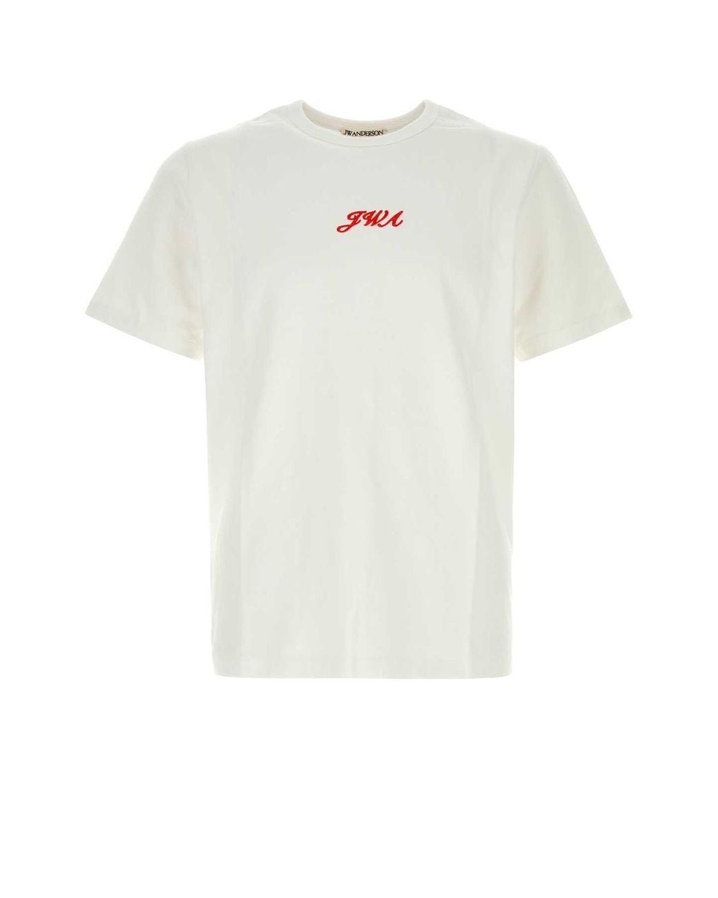 J.W. Anderson White Jw Anderson Cotton T-Shirt for men