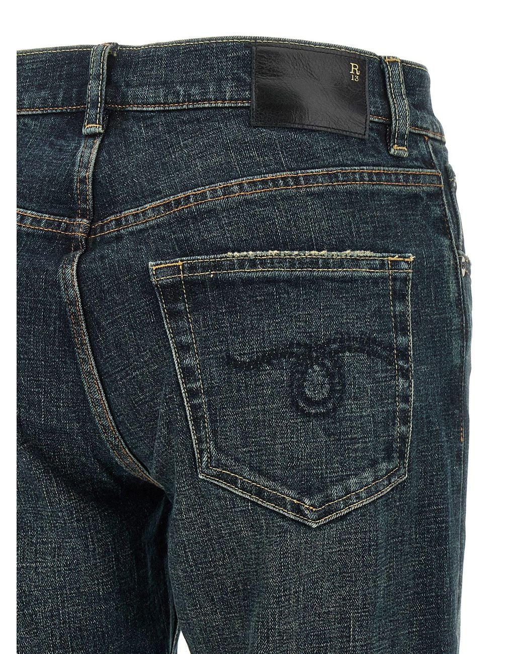 R13 Blue 'Romeo' Jeans
