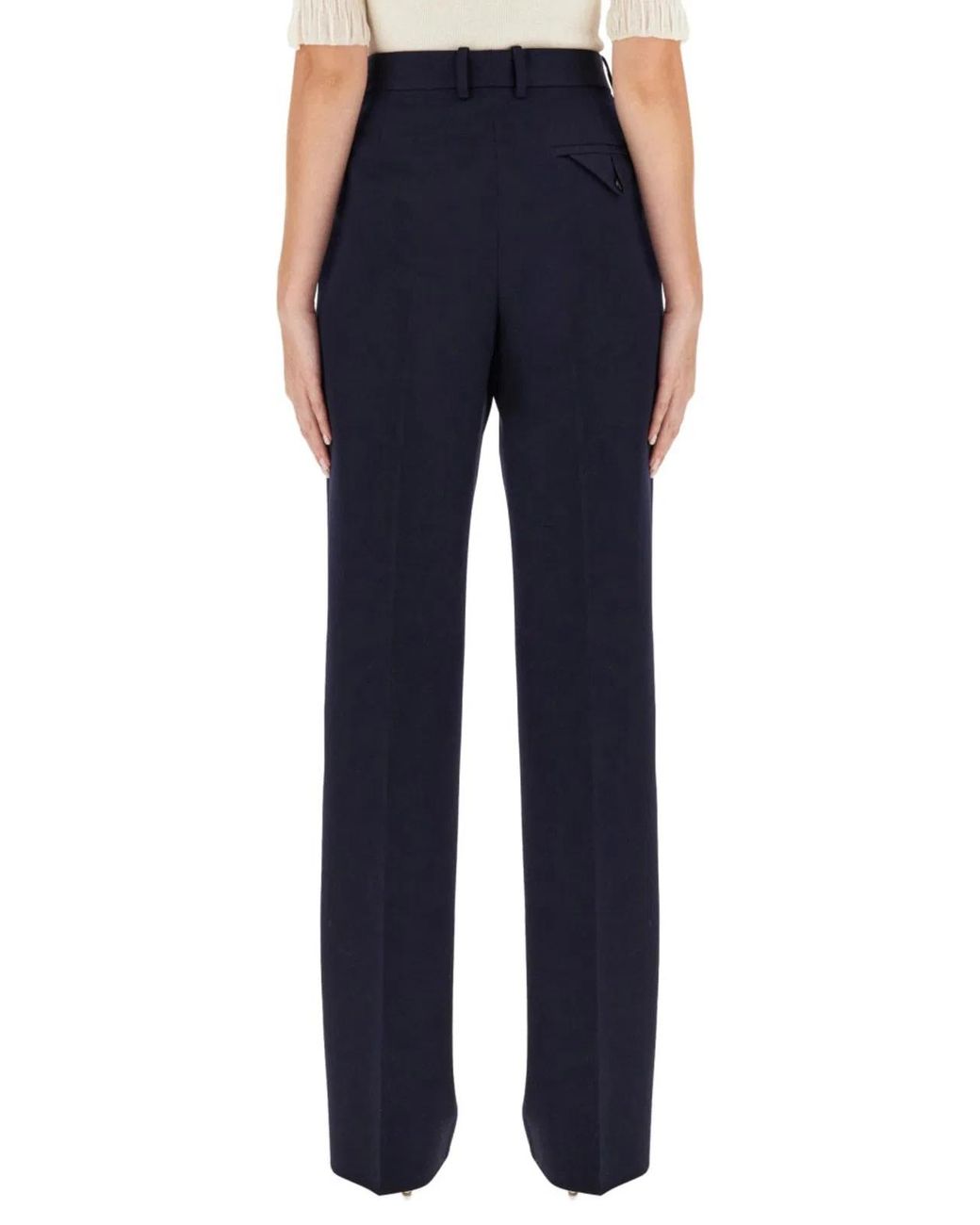 Bottega Veneta Blue Tailored Pants