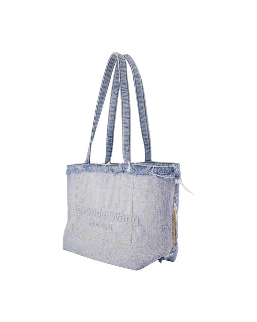 Alexander Wang Gray Punch Medium Tote