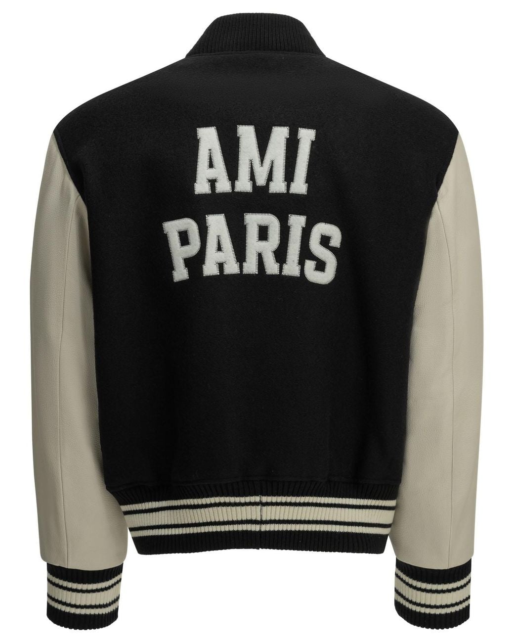AMI Black And Padded Ami De Coeur for men