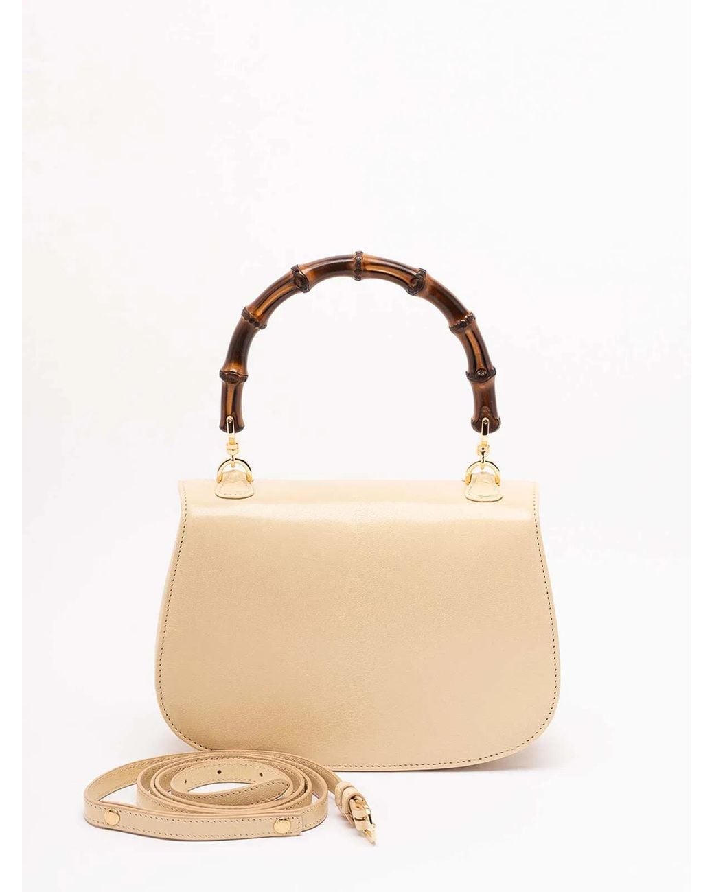 Gucci Natural Bamboo 1947' Handbag
