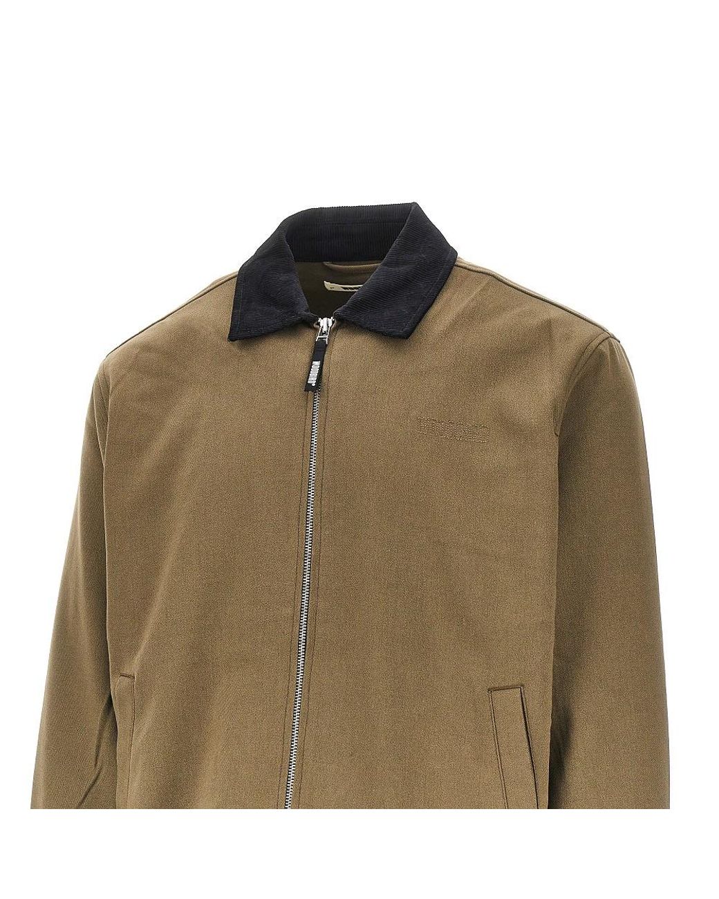 Woodbird Green Wbpon Full-Zip Work Jacket for men