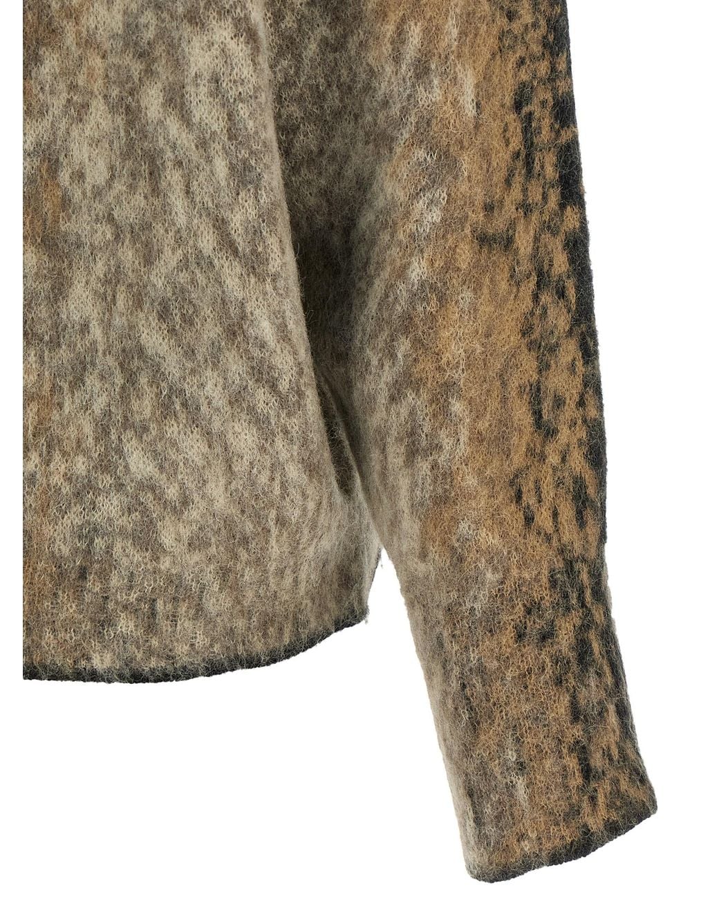 Nude Brown Alpaca And Wool Sweater