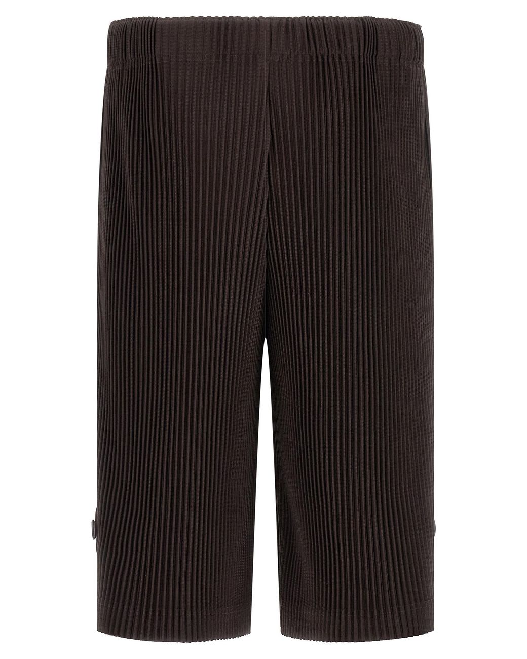 Homme Plissé Issey Miyake Black 'Wear Or Wrap' Bermuda Shorts for men
