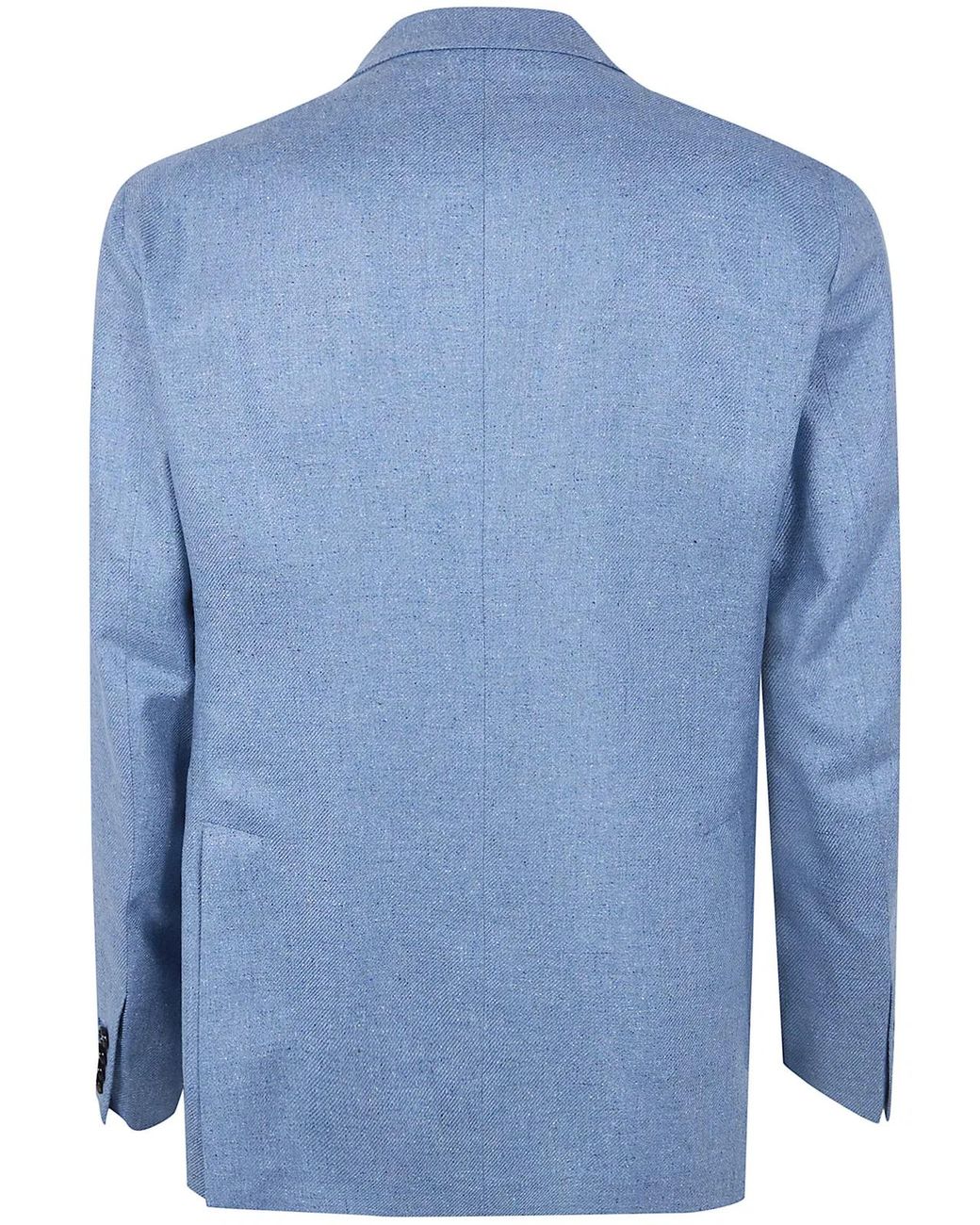 Tagliatore Blue "Montecarlo" Jacket for men