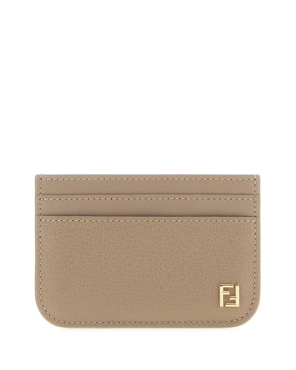 Fendi Natural Card Case