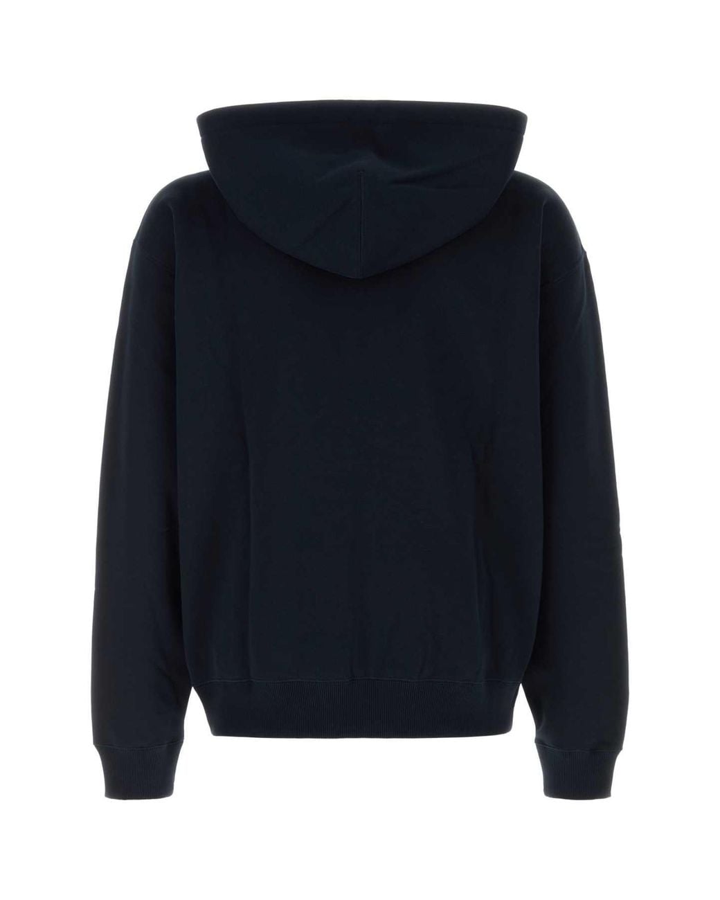 Jil Sander Blue Zip-Up Hoodie Sweatshirt for men