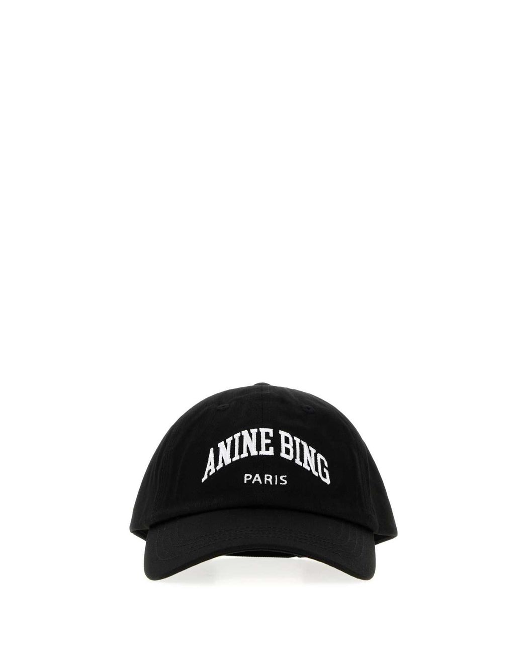 Anine Bing Black Jeremy Baseball Cap