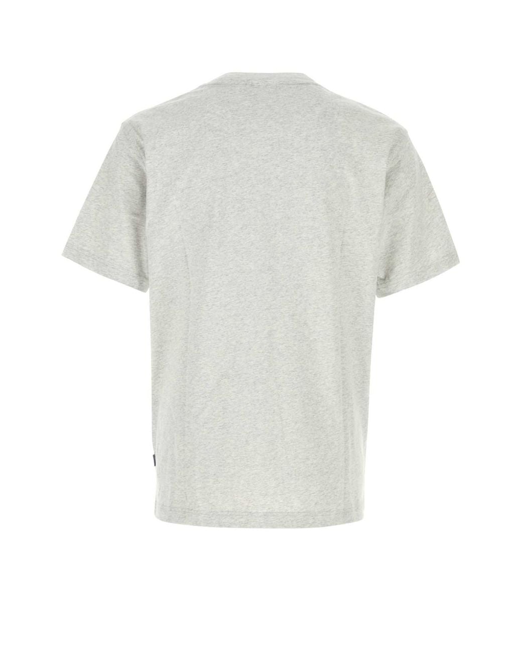 New Balance White Mini Logo Cotton T-Shirt For for men