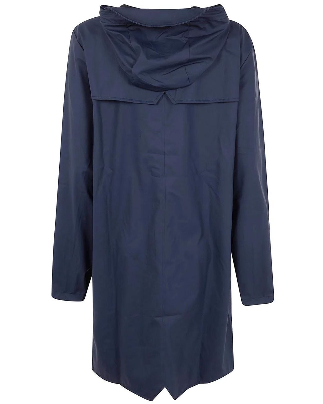 Rains Blue "W3" Long Jacket
