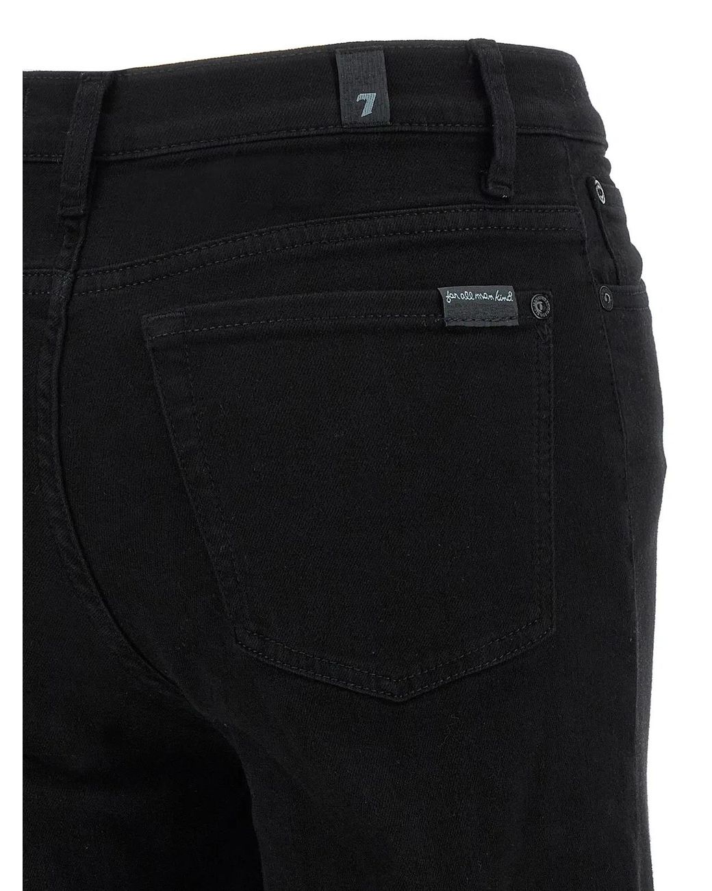 7 For All Mankind Black Modern Dojo' Jeans