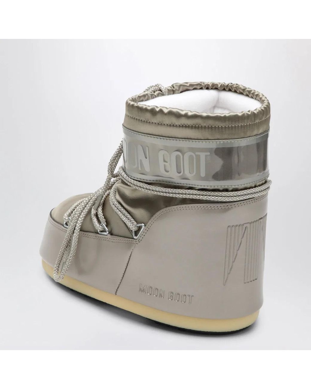 Moon Boot Gray Icon Low Glance Boots
