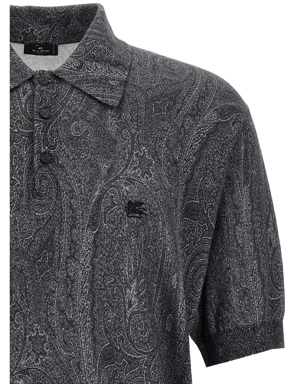 Etro Gray Polo for men