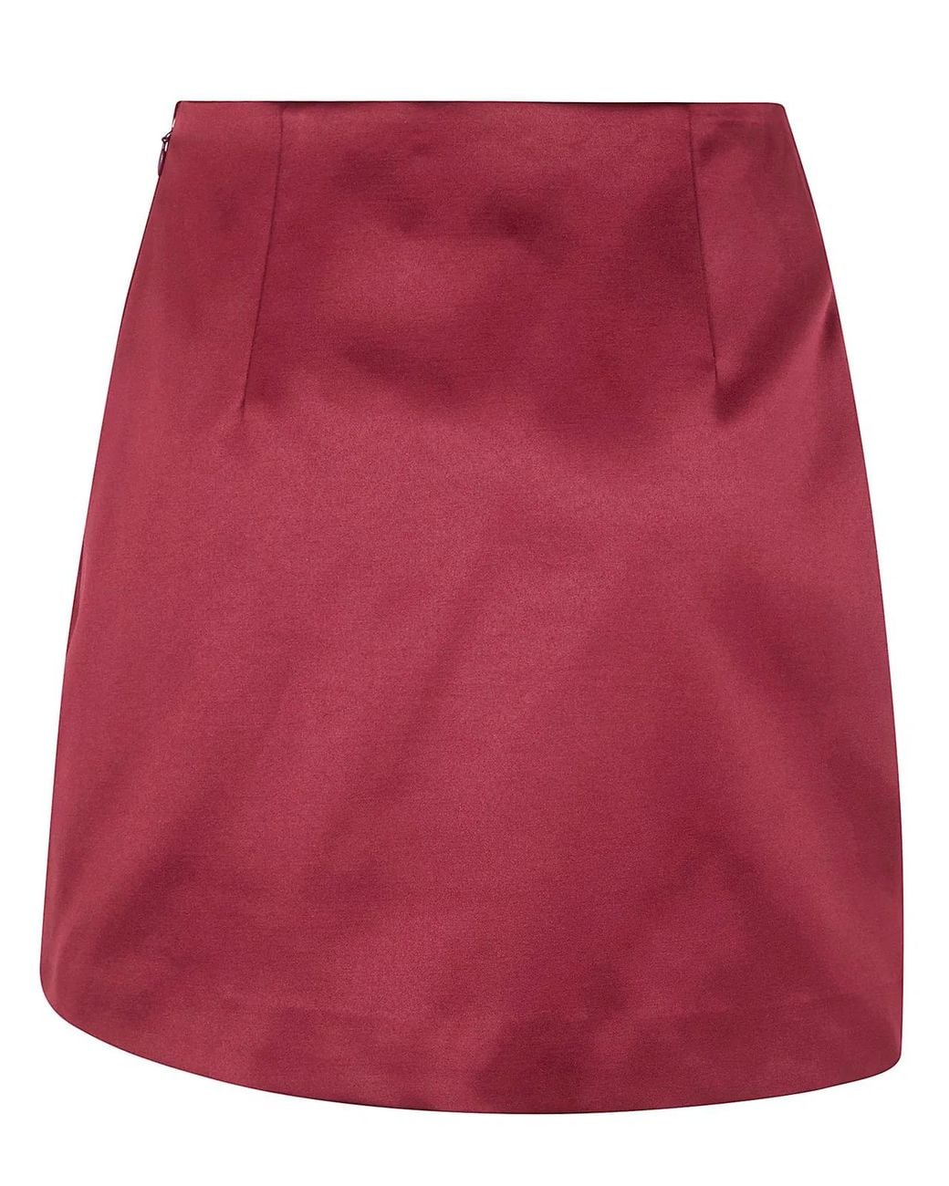 By Malene Birger Red "Raye" Mini Skirt