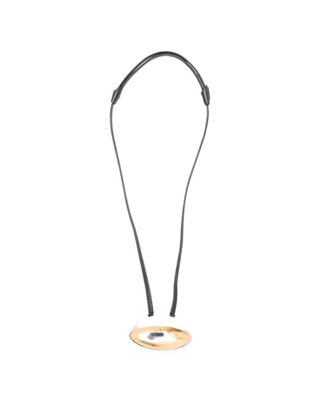 Monies White "Isola" Pendant