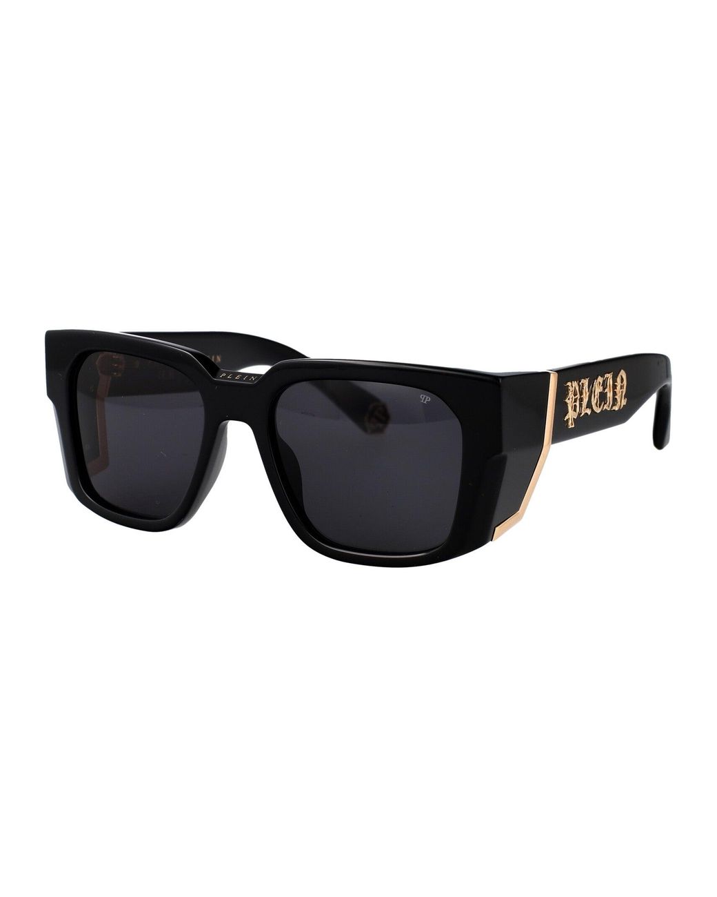 Philipp Plein Black Spp130M 0700 Sunglasses