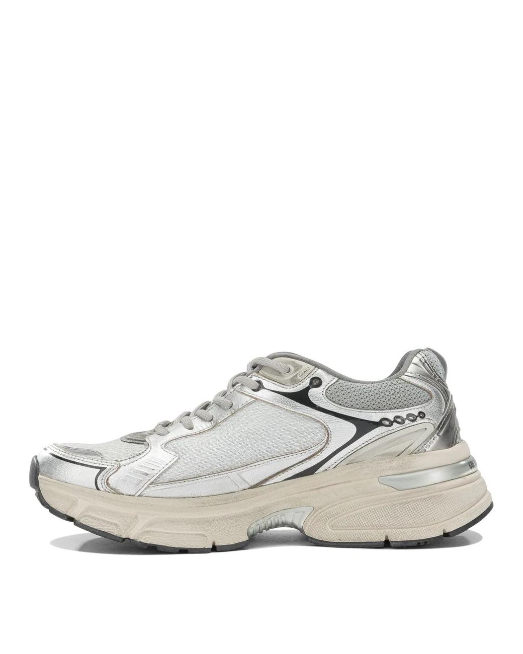 Golden Goose Deluxe Brand White "Lightstar" Low Sneakers for men