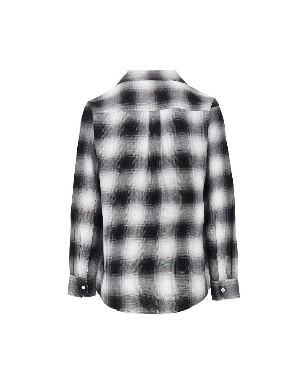 Carhartt Gray Tyers Check Cotton Shirt for men