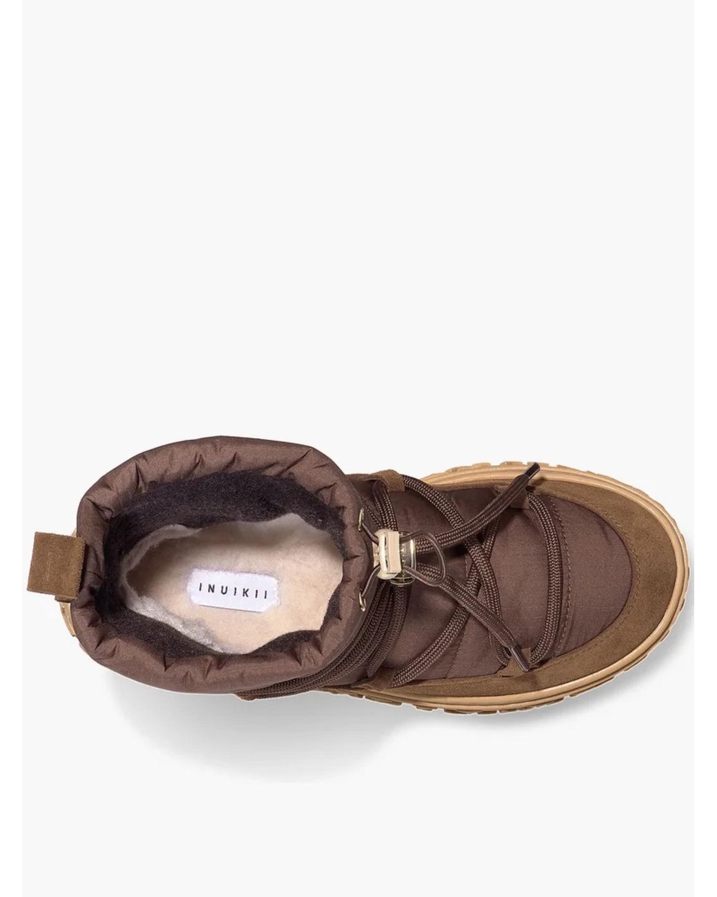 Inuikii Brown Technical Suede