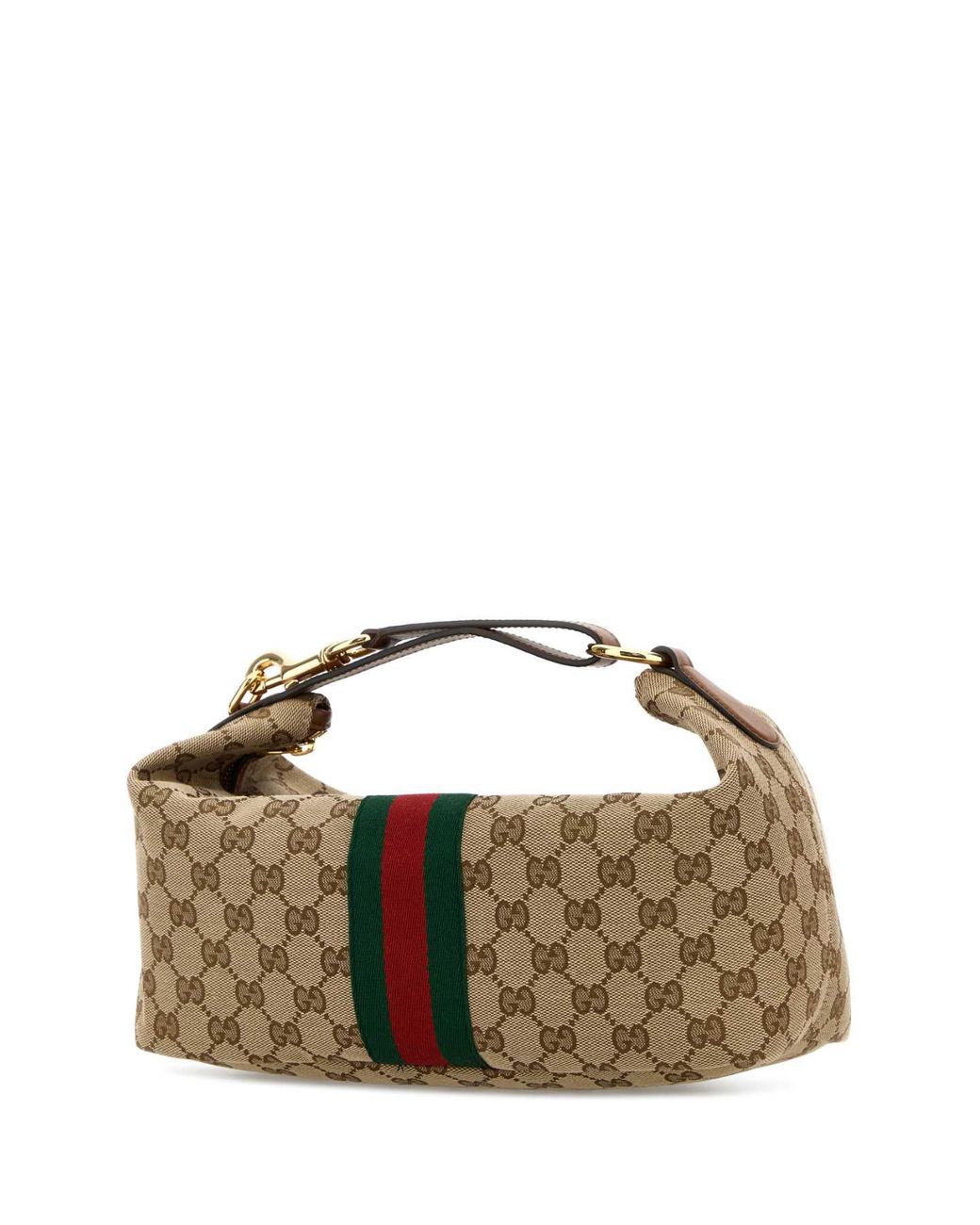 Gucci Brown Gg Fabric Vanity Handbag