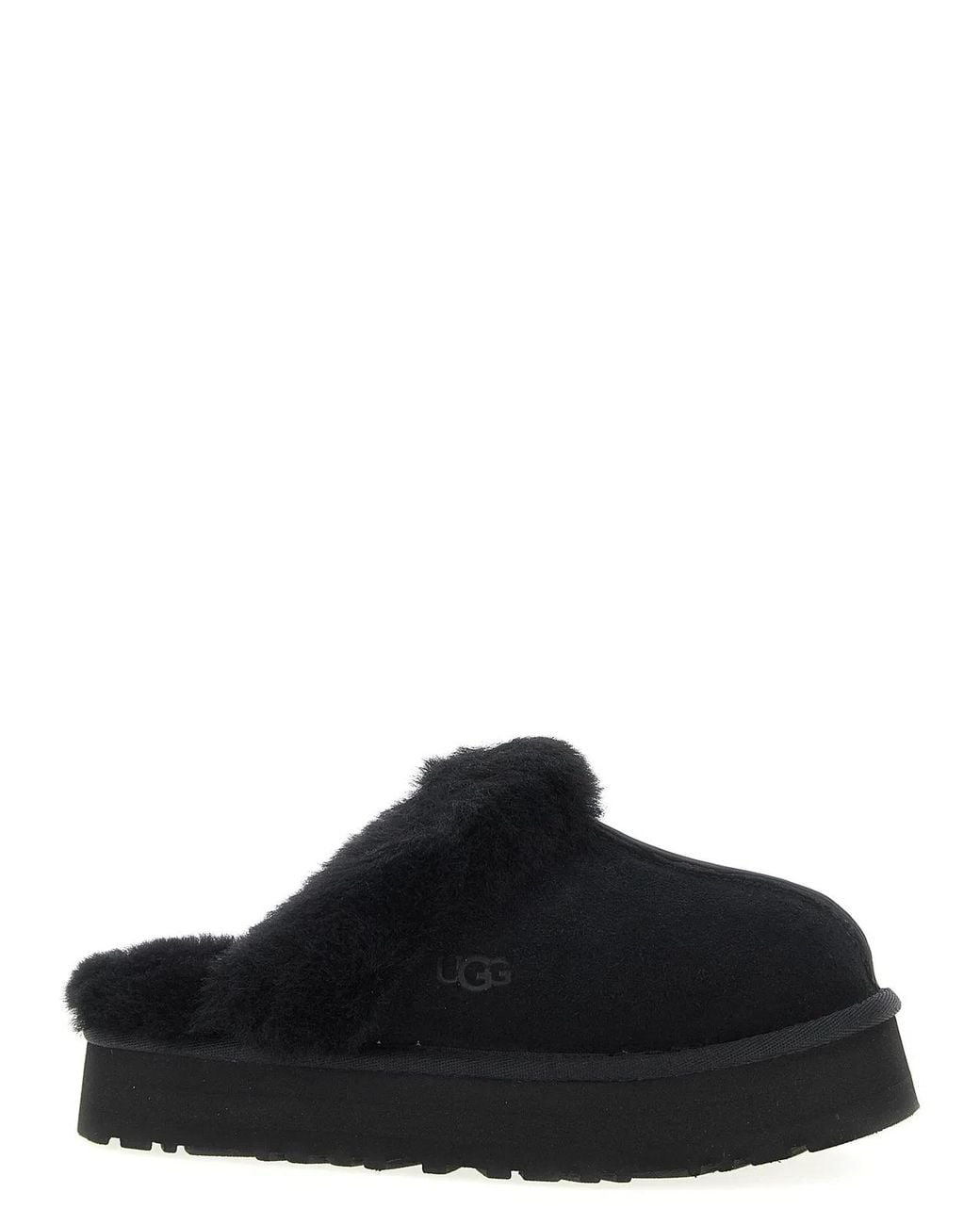 Ugg Black 'Disquette' Slipper