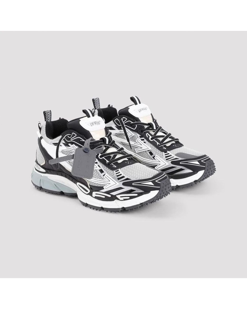 Off-White c/o Virgil Abloh Gray Ow Be Right Back Sneakers for men