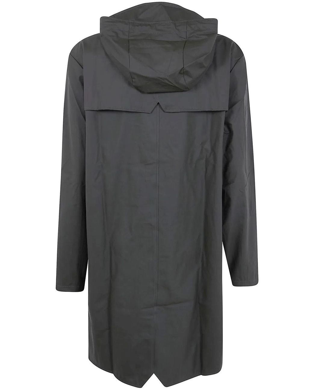 Rains Gray "W3" Long Jacket