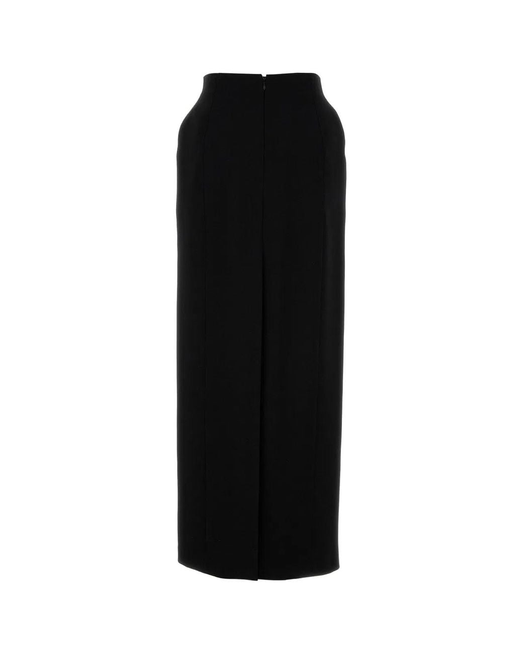 Balenciaga Black Skirt With Back Slit