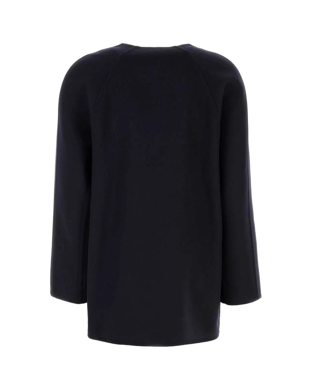 Bottega Veneta Black Giacca Cash Collarless